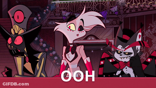 Cartoon Characters Saying Ooh GIF