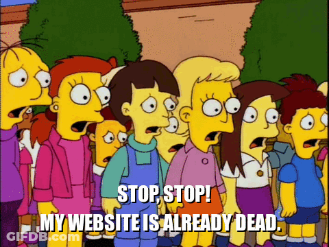 Cartoon Characters Saying Stop GIF