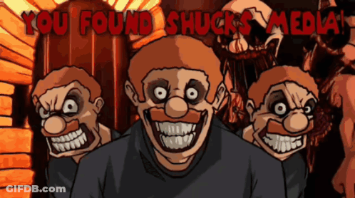 Cartoon Characters Saying You Found Shucks Media GIF