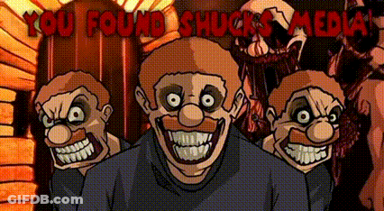 Cartoon Characters Smiling At You Found Shucks Media GIF