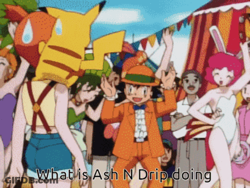 Cartoon Characters Standing In Dark Room GIF