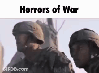 Cartoon Characters Standing With Arms Out GIF