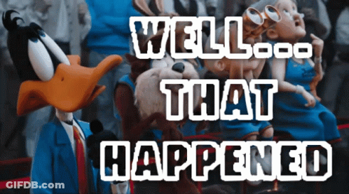 Cartoon Characters Well That Happened GIF