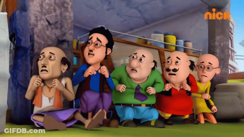 Cartoon Characters With Nick GIF