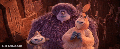 Cartoon Characters With One Wearing Hood GIF