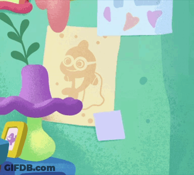 Cartoon Characters With Pirate Boy GIF