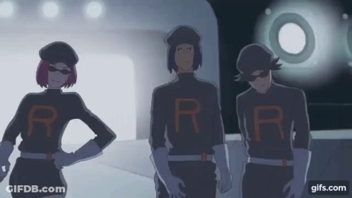 Cartoon Characters With R On Uniforms GIF