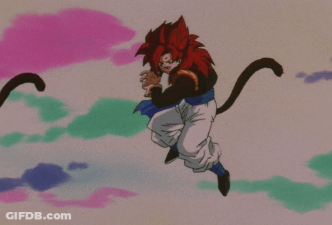 Cartoon Characters With Red Hair Flying GIF