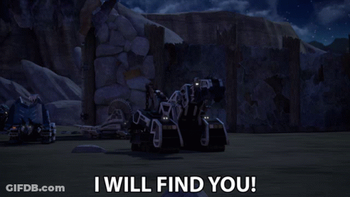 Cartoon Characters With Red Text Like For Ignore GIF