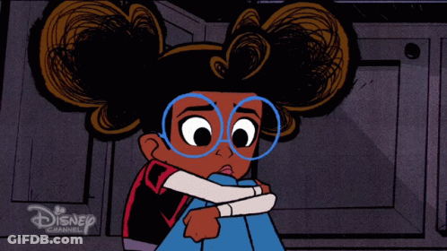 Cartoon Characters With Tomato Helmet GIF
