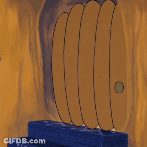 Cartoon Chipmunk In Red Shirt With Yellow Flowers GIF