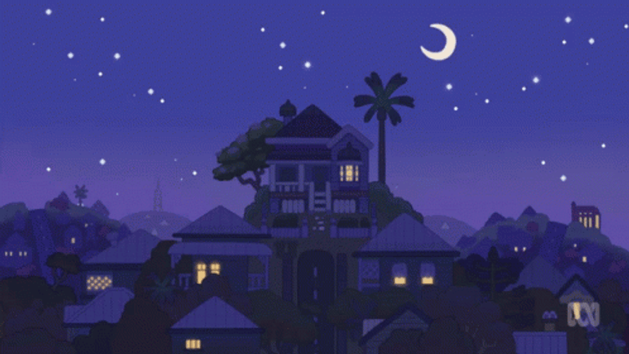 Cartoon City Timelapse GIF
