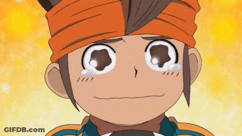 Cartoon Close Up With Tears From Eyes GIF