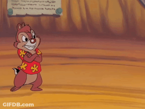 Cartoon Couple In Red Shirts With Yellow Stars GIF