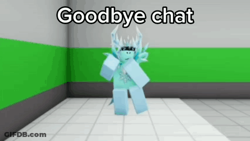Cartoon Dancing In Room Goodbye Chat GIF