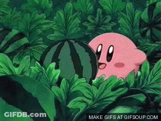 Cartoon Dinosaur In Jungle GIF