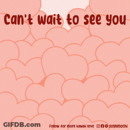 Cartoon Dog Can't Wait To See You GIF