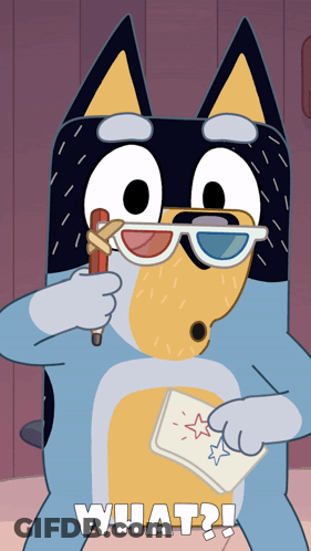Cartoon Dog Drawing And Saying What GIF