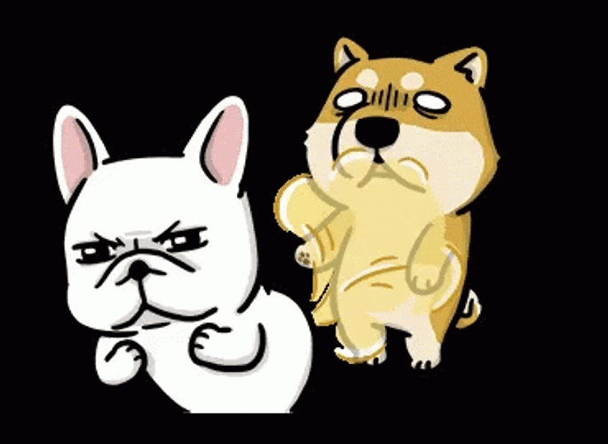 Cartoon Dog Fart Attack GIF