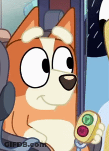 Cartoon Dog Holding Remote GIF