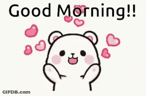 Cartoon Dog Laying In Bed Saying It's A Great Day To Stay In Bed GIF