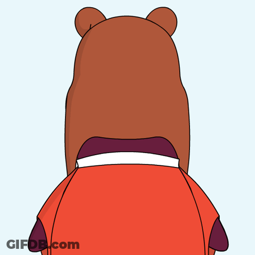 Cartoon Dog Saying But I Didn't In Yellow GIF