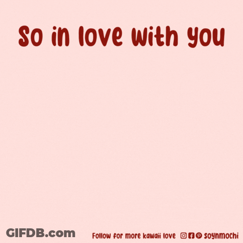 Cartoon Dog Saying So Love With You GIF