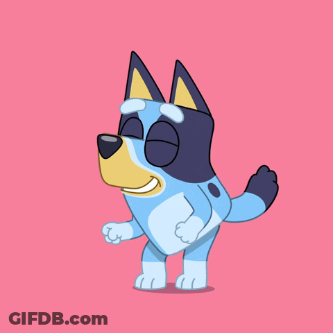 Cartoon Dog Smiling GIF