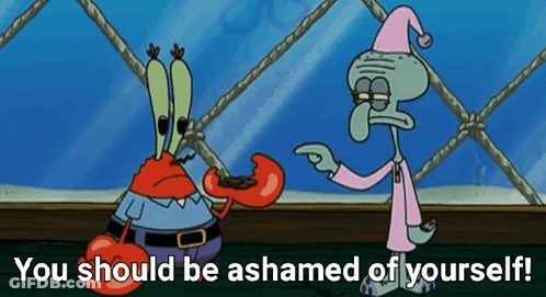 Cartoon Dog With Cone On Head Mea Culpa GIF