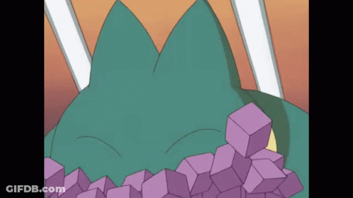 Cartoon Donut With Bite And Sprinkles GIF