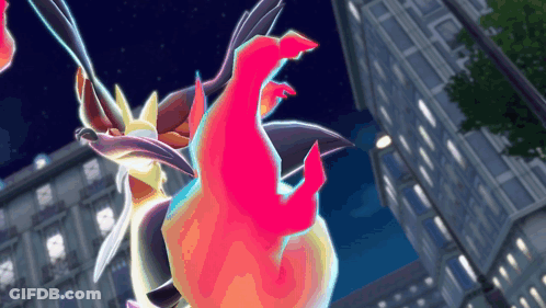 Cartoon Dragon Flying GIF