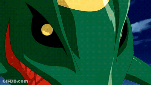 Cartoon Dragon With Flame On Head On TV Tokyo GIF