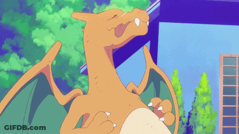 Cartoon Dragon With Wings And Claws GIF