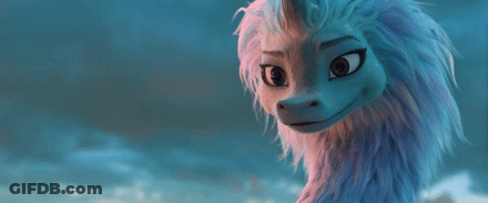 Cartoon Dragons Standing In Field GIF