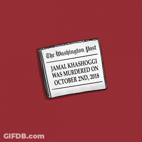 Cartoon Drawing Of Washington Post Newspaper GIF