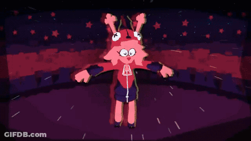 Cartoon Drawing With Green Background GIF