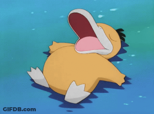 Cartoon Duck Tongue Out GIF