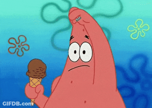 Cartoon Duck With Big Teeth GIF