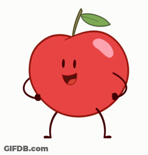 Cartoon Eating Pineapple Saying Oh Pineapple I Want To Taste You GIF