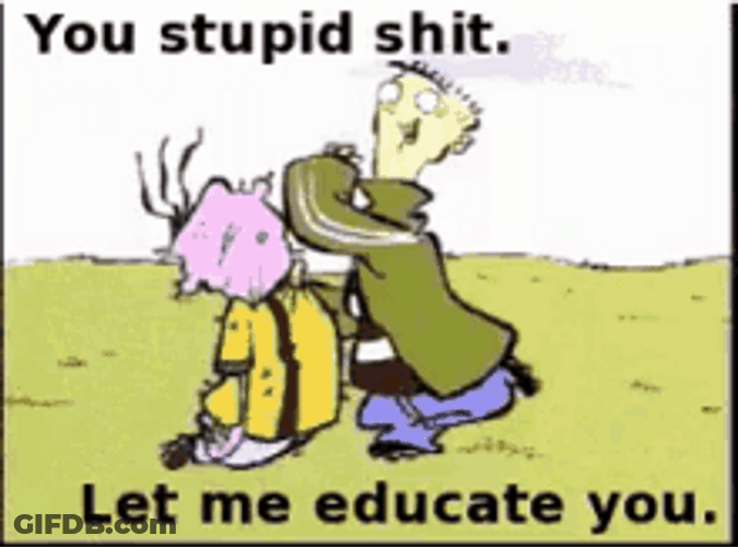 Cartoon Ed Edd Eddy Stupid People Slap Face GIF