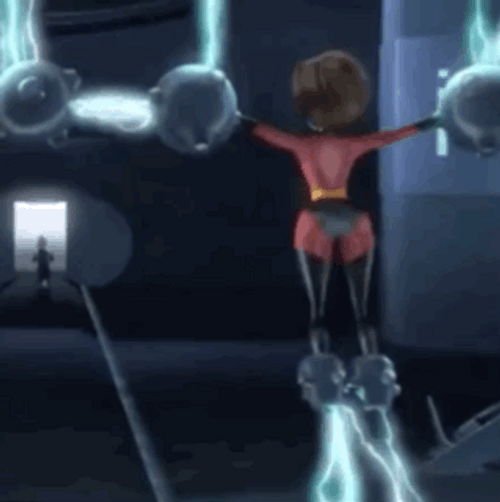 Cartoon Elastigirl Superpowers GIF