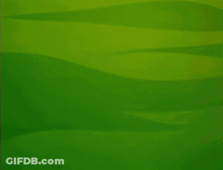 Cartoon Eye With Red Glow GIF