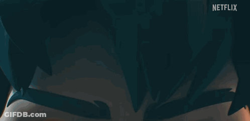 Cartoon Eyes With Fire GIF