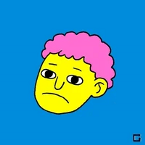Cartoon Face Blobfish Eyes Melting Face Warp GIF