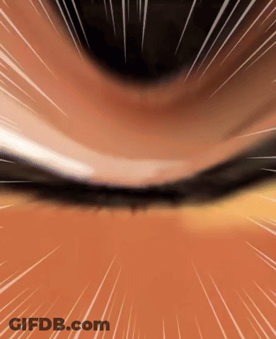 Cartoon Face Close Up GIF