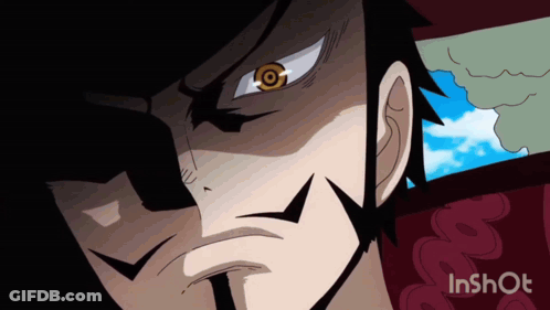 Cartoon Face Close Up With Inshot GIF