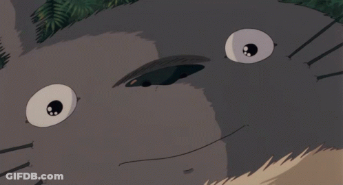 Cartoon Face With Car Behind GIF