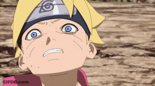 Cartoon Face With G On Headband GIF