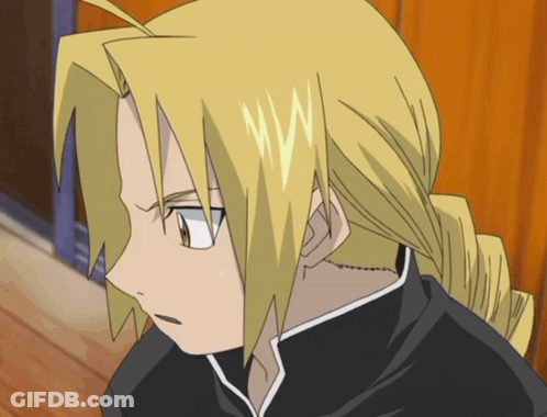 Cartoon Face With Letter W On Hair GIF