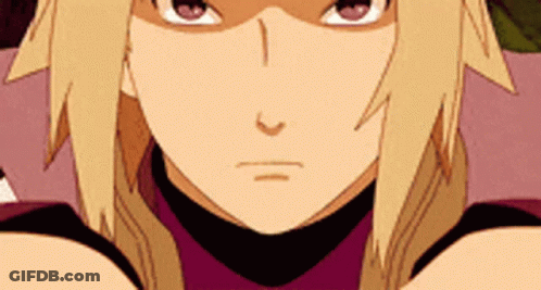Cartoon Face With Purple Eyes GIF